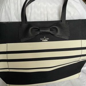 Kate Spade canvas tote
